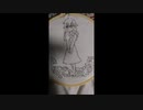 【手縫い刺繍絵】ひとりぼっちなゲルテナ展覧会ごっこ②【奈雲】