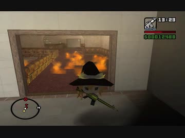 GTA SA カオスモード ゆっくりまりさが実況プレイ 番外編10