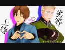 【MMD+人力】隊長とイタちゃんで劣等上等！
