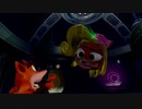 【クラッシュバンディクー2】リンゴ取ったら逝っちゃうクラッシュ君縛りプレイpart14