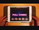 【デレステ】太陽の絵の具箱　MASTER譜面フルコンボ　手元