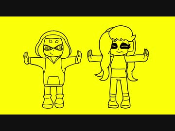 【手描きsplatoon】テンタクルズでくたばろうぜ