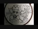 【手縫い刺繍絵】ガラルチャンピオンと竜ジムリーダーを刺繍絵作ってみた【奈雲】