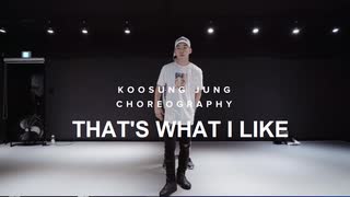 That's What I Like - Bruno Mars   Koosung Jung Choreography