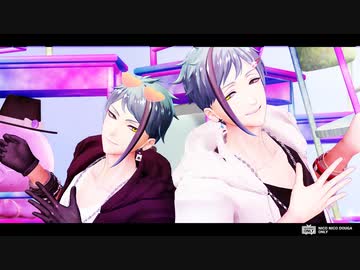 【MMDツイステ】ジャンキーナイトタウンオーケストラ【リーチ兄弟】