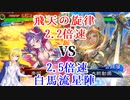 黒埼ちとせの大戦録その9_VS白馬流星陣ケニア