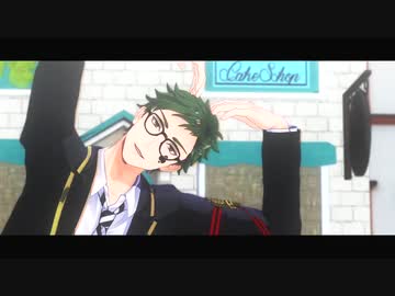 【MMDツイステ】夜もすがら君想ふ【トレイ・クローバー】