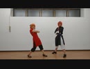 【コスプレで踊ってみた】夜兎兄妹でロキ【銀/魂】