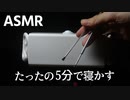 【ASMR】5分でゾワゾワして眠れる10種類の耳かき【音フェチ】