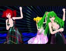 【重音テト櫻花アリス】ココロ【MMD】