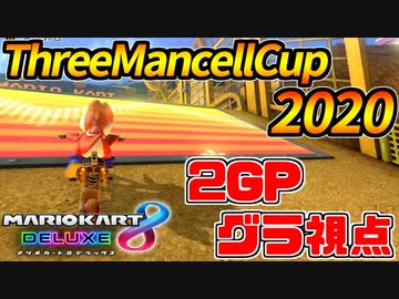 【マリオカート8DX】最強すぎる-ThreeMancellCup2020-2GP【グラ視点】