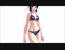 【MMD】鬼滅の刃 胡蝶しのぶ ビキニ TDA Shinobu Kocho Bikini Sexy Walk