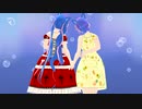 MMD　DivetoBlue　きらり二人で踊ってみた