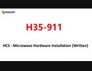 H35-911 Training Material - HCS - Microwave Hardware Installation (Written)
