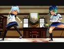 [MMD]艦これ 佐渡・福江 おこちゃま戦争｛着衣有り｝