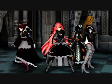 【MMDオバロ】プレアデス達でジャンキーナイトタウンオーケストラ