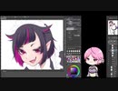 【ツイステ】メイド服リリアちゃんを描いてみた□Illustration Making□