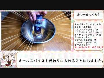 D●SHカレーを作りたかった動画