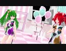 【重音テト　櫻花アリス】嗚呼、素晴らしきニャン生【MMD】