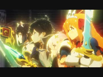 アニメ プリンセスコネクト！Re:Dive シャドウX戦闘シーン【第12話・13話】