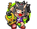 ビックリマン風に鬼娘ちゃんを描いてみた！