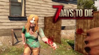 MSSP式ノウハウ(笑)を駆使して生き残るゾンビサバイバル【7Days to Die】実況♯2