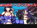 【Fate/Grand Order】刻を裂くパラディオン whipのみ ヘブンズホール 3ターン攻略【令呪なし】