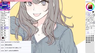 【お絵かき配信】『とりあえず女の子』(2020/07/24) part 2/2【ニコ生アーカイブ】