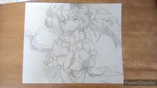 [描いてみた]フランドール·スカーレット描いてみた[東方][たまじ]