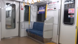 東武日光線 車内の様子（新古河〜栗橋）