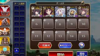 【千年戦争アイギス】 英傑の塔 第6階層 114400pt