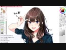 【お絵かき配信】『とりあえず女の子(塗)』(2020/07/25) part 2/2【ニコ生アーカイブ】