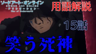 【SAOアリシゼーションWoU】15話の用語を軽ーく解説！笑う死神