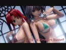 【東方MMD】ビキニの美鈴＆咲夜で【恋は気まぐれイリュージョン！！】