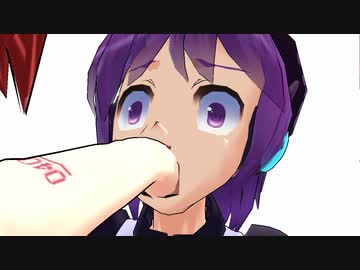歌詞を探すテトとデフォ子