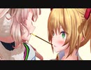 【アイドル部】めめめとごんごんでポッキーゲーム【めめごん】