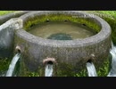 須賀川の円筒分水堰