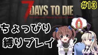 初見プレイでちょっぴり縛り「7Days to Die」を一人と一羽がプレイ part13