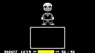 [Undertale(DDLC)]DDLC!Sans FIGHT