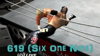 「619 (Six One Nine)」レイ・ミステリオのフィニッシャー（WWE'12 - PS3）