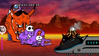 絶・地獄門 阿・修羅の道/羅刹街道 無課金【にゃんこ大戦争】