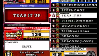 beatmania III THE FINAL - 153 - TEAR IT UP (DP)