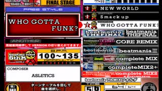 beatmania III THE FINAL - 177 - WHO GOTTA FUNK? (DP)