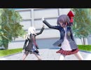 【東方MMD】霊夢と魔理沙でdaybreak frontline【踊ってみた】【1080p】