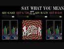 【GITADORA】SAY WHAT YOU MEAN【GF3rd/dm2nd】