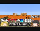 [ゆっくり実況]マグマの海日記#1[マインクラフト]