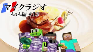 【マイクラジオ】最強の匠は俺だ！絶望的センス4人衆がカオスマイクラジオAOA編♯33【4人実況】