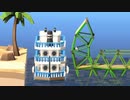 【実況】渡れたら、それは橋　Part17【Poly Bridge 2】