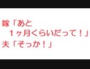 【2ch】嫁「あと１ヶ月くらいだって！」夫「そっか！」