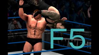 「Ｆ５」ブルック・レスナーのフィニッシャー（WWE'12 - PS3）